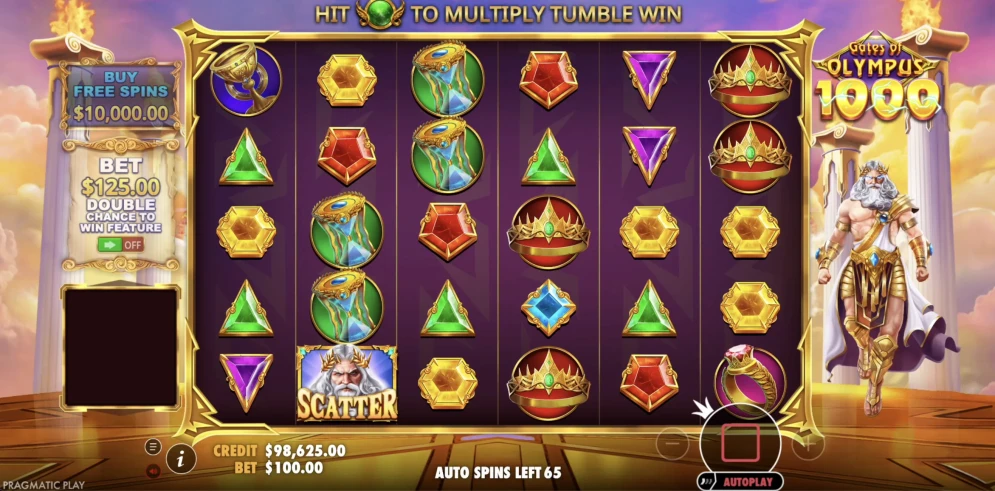 Gates of Olympus 1000 Slot