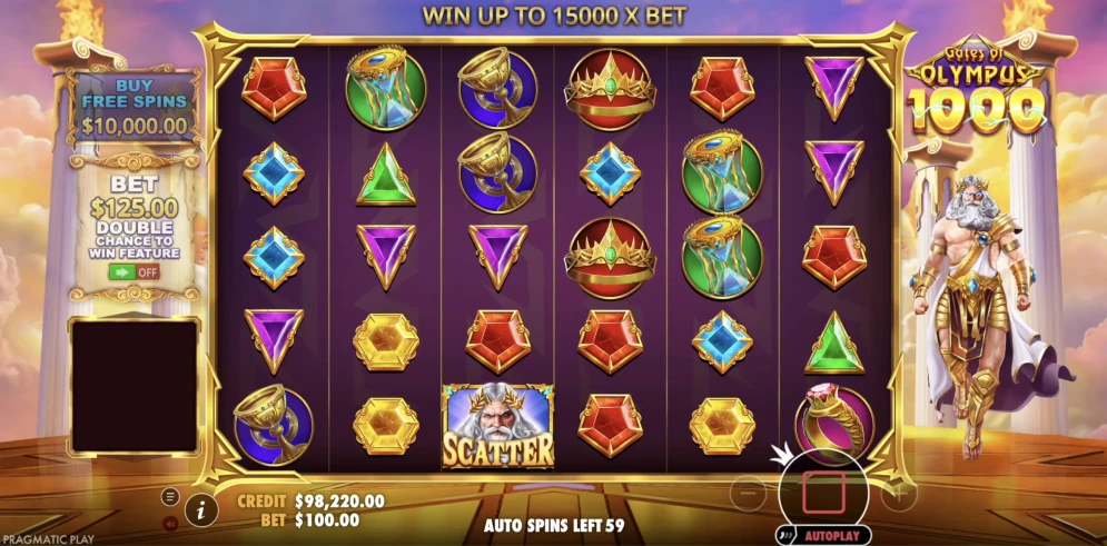 Gates of Olympus 1000 Slot