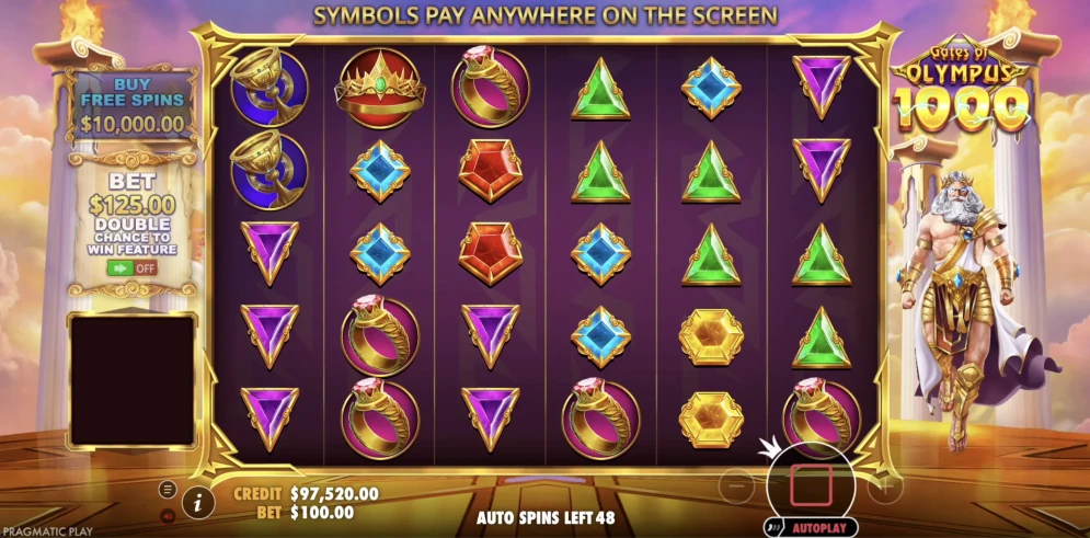 Gates of Olympus 1000 Slot